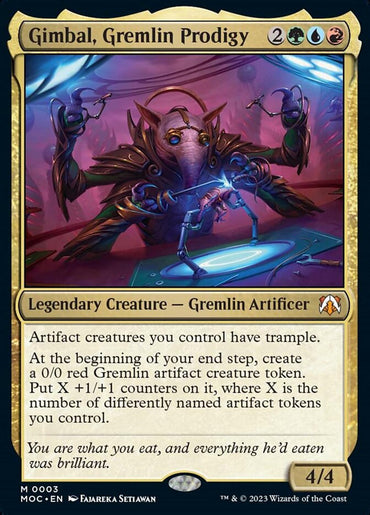Gimbal, Gremlin Prodigy [March of the Machine Commander]