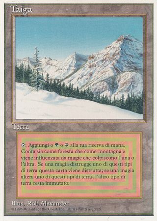 ITALIAN Taiga [Revised Edition (Foreign White Border)]