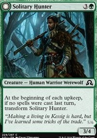 Solitary Hunter [Shadows over Innistrad]