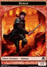 Human Token [Eldritch Moon Tokens]
