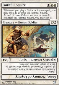 Faithful Squire [Betrayers of Kamigawa]
