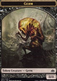 Germ // Goblin Double-sided Token [Planechase Anthology Tokens]