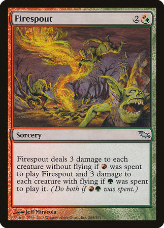 Firespout [Shadowmoor] | Oasis Games Chile