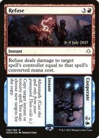 Refuse // Cooperate [Hour of Devastation Promos]
