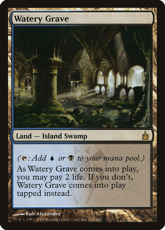 SIGNED Watery Grave [Ravnica: City of Guilds]