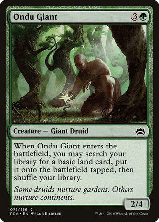 Ondu Giant [Planechase Anthology] | Oasis Games Chile