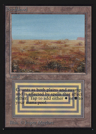 Scrubland (IE) [Intl. Collectorsâ€™ Edition]
