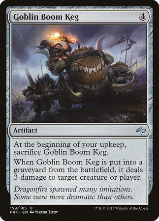 Goblin Boom Keg [Fate Reforged] | Oasis Games Chile