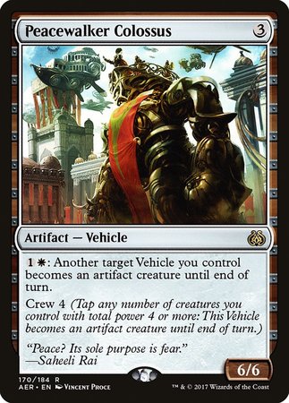 Peacewalker Colossus [Aether Revolt] | Oasis Games Chile