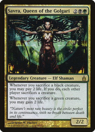 Savra, Queen of the Golgari [Ravnica: City of Guilds] | Oasis Games Chile