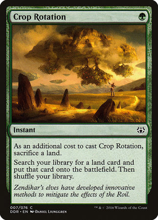 Crop Rotation [Duel Decks: Nissa vs. Ob Nixilis] | Oasis Games Chile