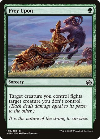 Prey Upon [Aether Revolt] | Oasis Games Chile