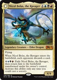 Nicol Bolas, the Ravager // Nicol Bolas, the Arisen [Core Set 2019]