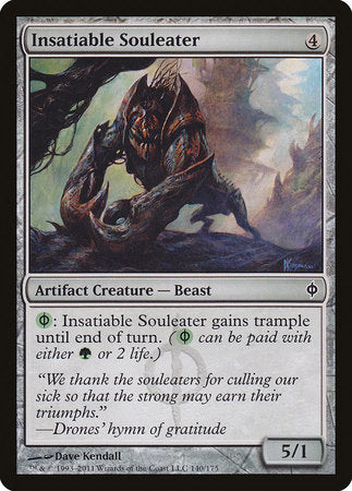 Insatiable Souleater [New Phyrexia] | Oasis Games Chile