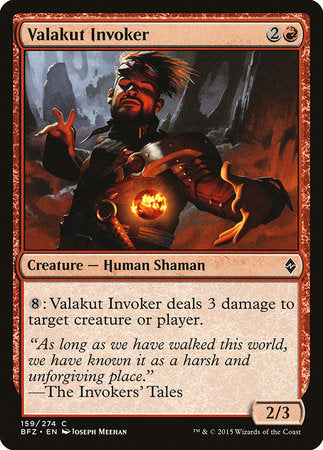 Valakut Invoker [Battle for Zendikar] | Oasis Games Chile