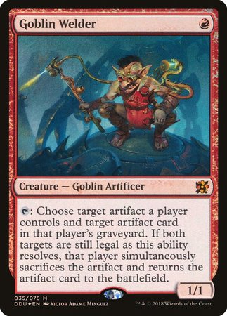 Goblin Welder [Duel Decks: Elves vs. Inventors] | Oasis Games Chile