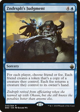 Zndrsplt's Judgment [Battlebond] | Oasis Games Chile