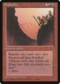 Fissure (German) - Erdspalte' [Renaissance]