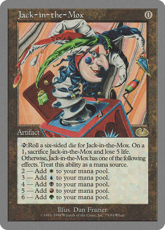 Jack-in-the-Mox [Unglued] | Oasis Games Chile