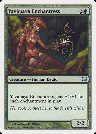 Yavimaya Enchantress [Ninth Edition] | Oasis Games Chile