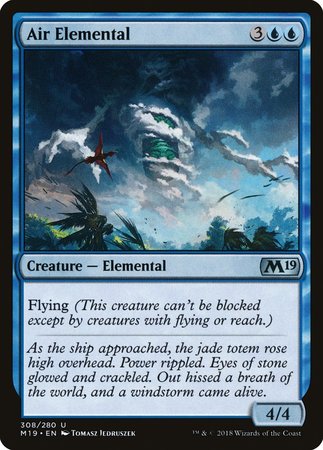 Air Elemental [Core Set 2019] | Oasis Games Chile