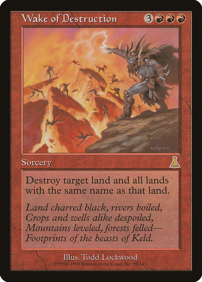 Wake of Destruction [Urza's Destiny] | Oasis Games Chile
