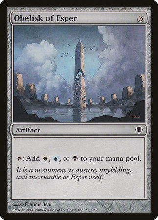 Obelisk of Esper [Shards of Alara] | Oasis Games Chile