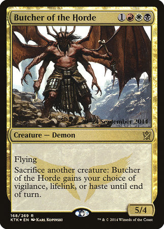 Butcher of the Horde [Khans of Tarkir Promos] | Oasis Games Chile