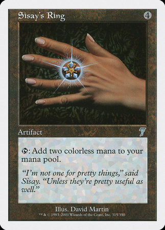 Sisay's Ring [Seventh Edition] | Oasis Games Chile