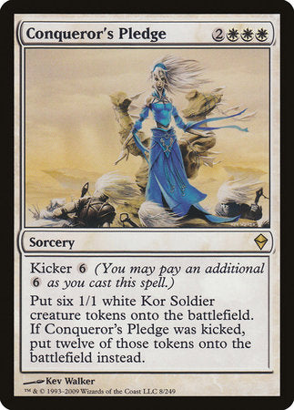 Conqueror's Pledge [Zendikar] | Oasis Games Chile