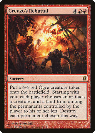Grenzo's Rebuttal [Conspiracy] | Oasis Games Chile