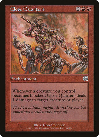 Close Quarters [Mercadian Masques] | Oasis Games Chile