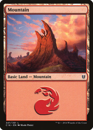 Mountain (347) [Commander 2016] | Oasis Games Chile