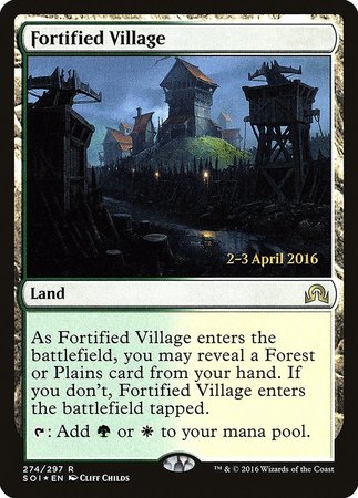 Fortified Village [Shadows over Innistrad Promos] | Oasis Games Chile
