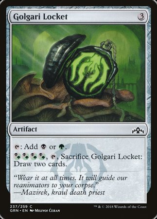 Golgari Locket [Guilds of Ravnica] | Oasis Games Chile