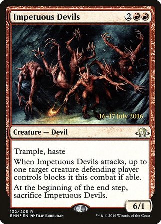 Impetuous Devils [Eldritch Moon Promos] | Oasis Games Chile