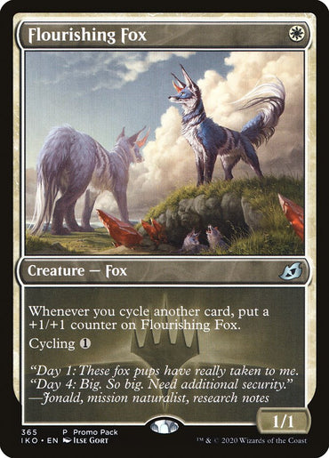 Flourishing Fox (Promo Pack) [Ikoria: Lair of Behemoths Promos]