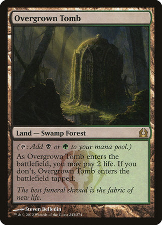 Overgrown Tomb [Return to Ravnica] | Oasis Games Chile
