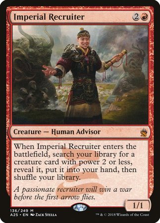 Imperial Recruiter [Masters 25] | Oasis Games Chile
