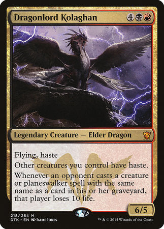 Dragonlord Kolaghan [Dragons of Tarkir] | Oasis Games Chile