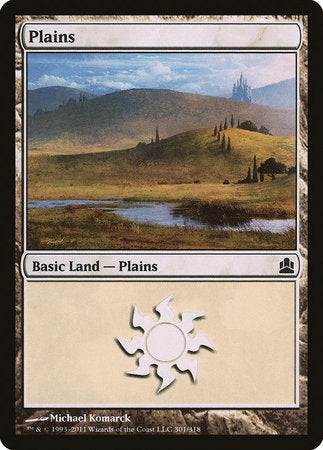 Plains (301) [Commander 2011] | Oasis Games Chile