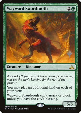 Wayward Swordtooth [Promo Pack]