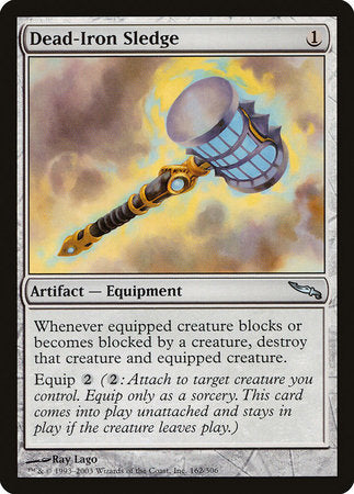 Dead-Iron Sledge [Mirrodin] | Oasis Games Chile