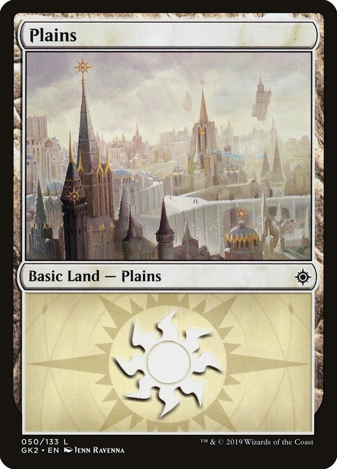 Plains (50) [Ravnica Allegiance Guild Kit]