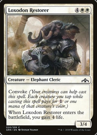 Loxodon Restorer [Guilds of Ravnica] | Oasis Games Chile