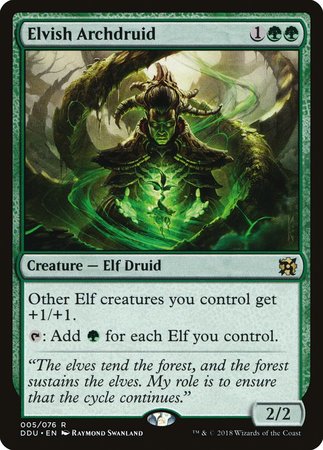Elvish Archdruid [Duel Decks: Elves vs. Inventors] | Oasis Games Chile