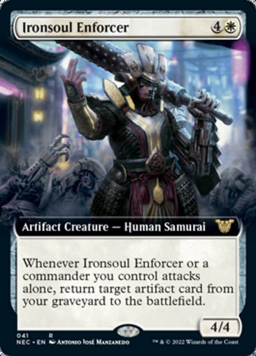Ironsoul Enforcer (Extended) [Kamigawa: Neon Dynasty Commander]