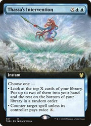 Thassa's Intervention (Extended Art) [Theros Beyond Death]