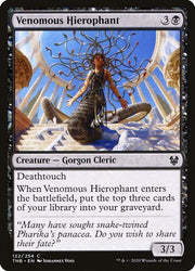 Venomous Hierophant [Theros Beyond Death]