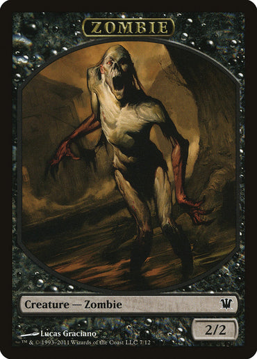 Zombie (7/12) [Innistrad Tokens]